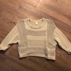 H&M Seafoam knit sweater